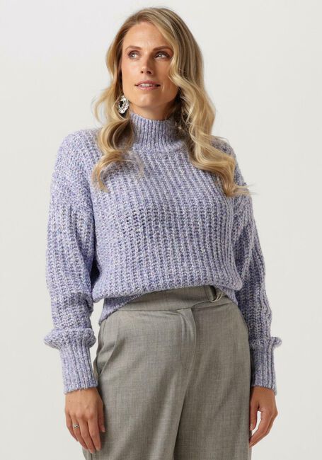 ANOTHER LABEL Pull DYLAN KNITTED PULL L/S Lilas - large