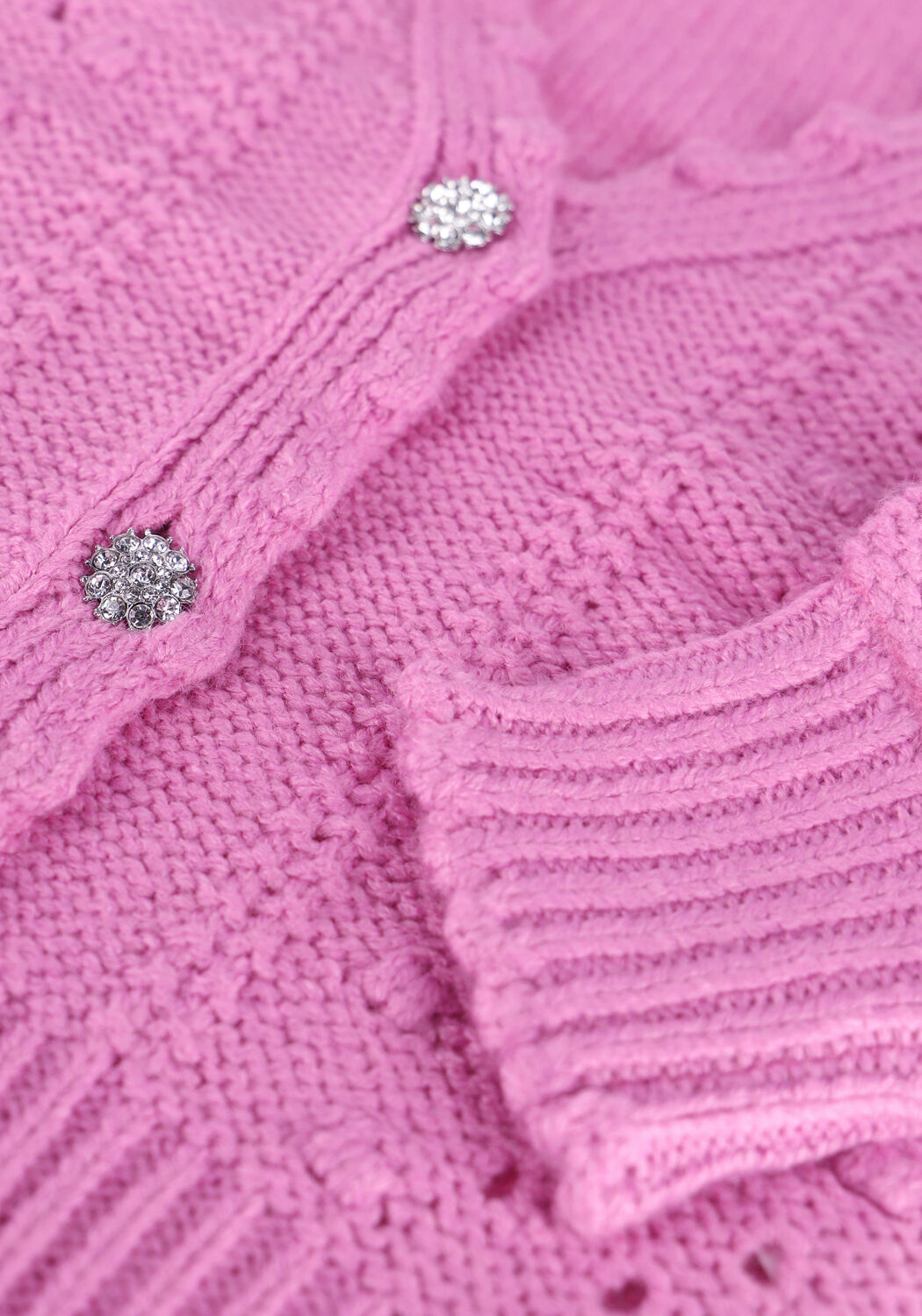 Y.A.S. Gilet YASBARBARA LS KNIT CARDIGAN - en rose - large