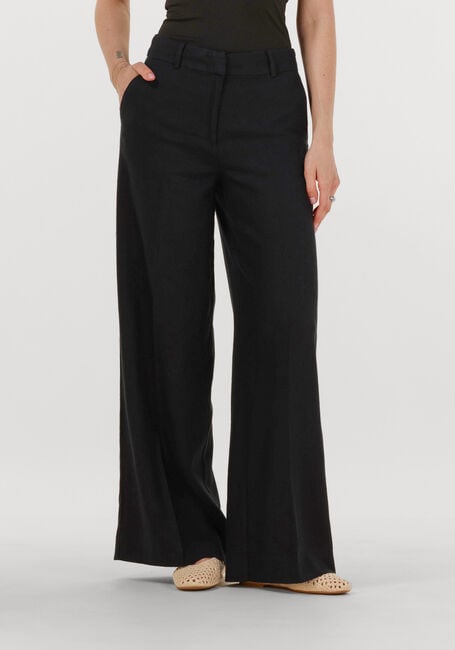Zwarte ROUGE EDIT Wijde broek ROUSUMMER HW WF TROUSER - large