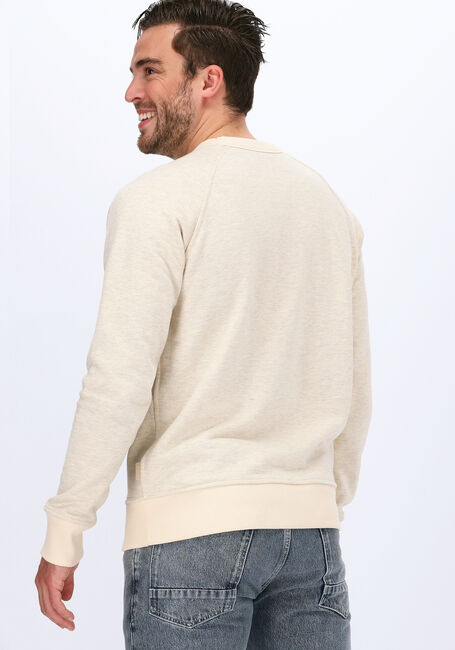 Ecru SCOTCH & SODA Sweater REVERSIBLE SWEAT WITH VARSITY - large