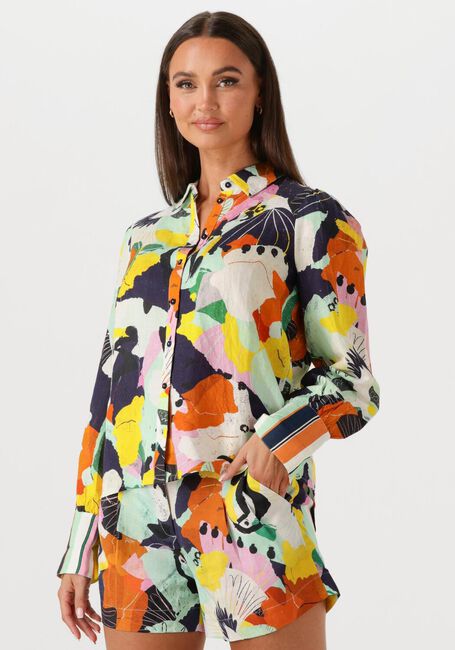 POM AMSTERDAM PARADISE LINEN Blouses en multicolore - large