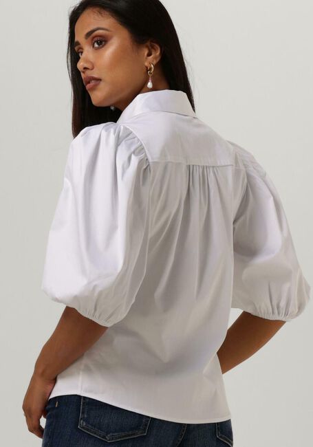 NOTES DU NORD KIRA SHORT SLEEVE SHIRT Blouses en blanc - large