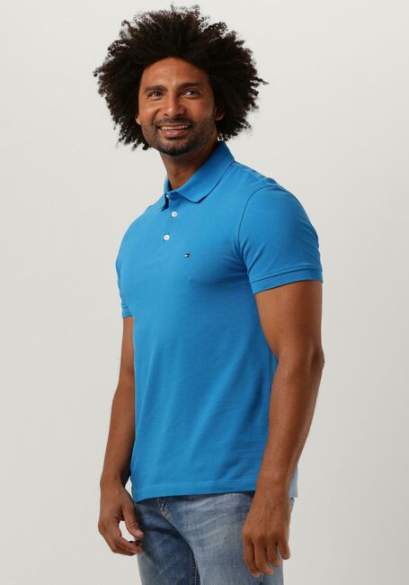 TOMMY HILFIGER Polo 1985 SLIM POLO en bleu - large