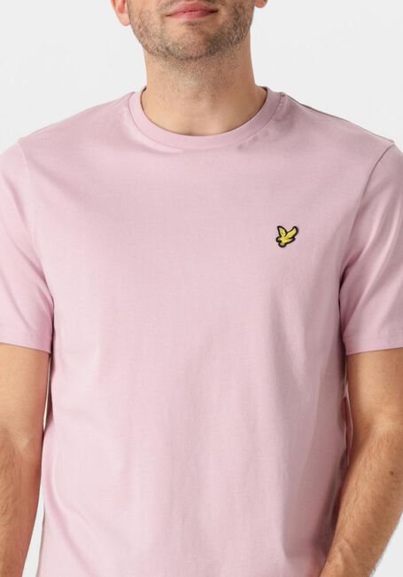 LYLE & SCOTT T-shirt PLAIN T-SHIRT en rose - large