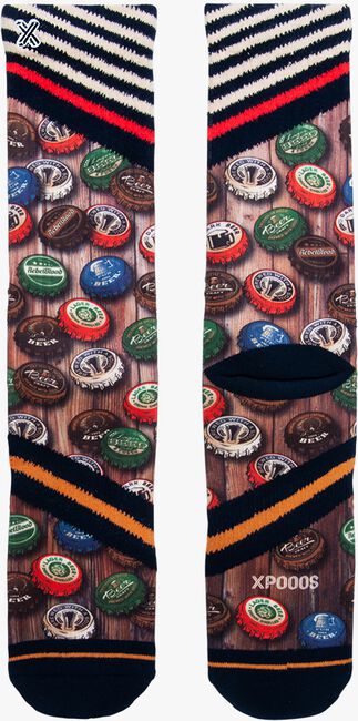 XPOOOS BREWERY Chaussettes en rouge - large