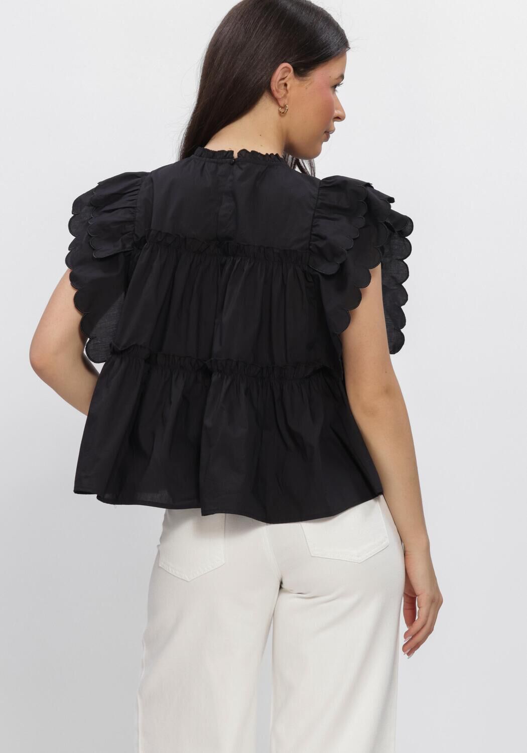 OBJECT Haut OBJHOPE S/L TOP en noir - large