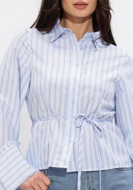 NEO NOIR CLARIDA DOUBLE STRIPE SHIRT Blouses Bleu clair - large