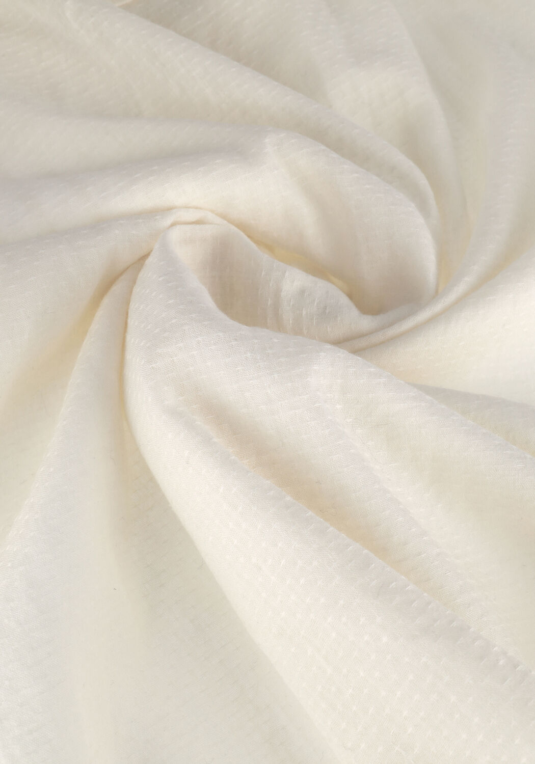 SCOTCH & SODA PIN-TUCK RUFFLED SEASONAL SHIRT Blouses Blanc - large