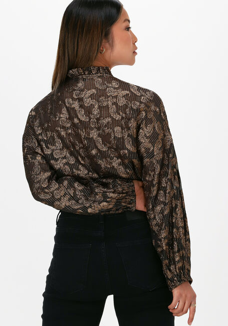 Zwarte SUNCOO  BLOUSE LEAF - large
