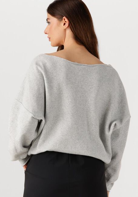 Lichtgrijze PENN & INK Trui JUMPER W25B344 - large