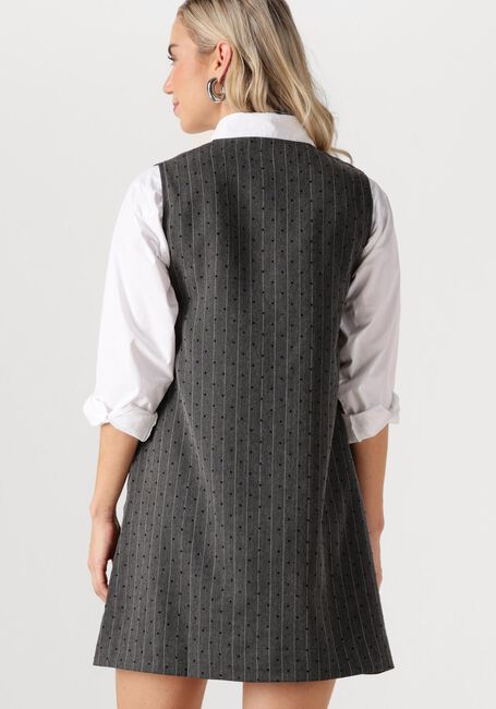 Grijze NEO NOIR Mini jurk CAILA MINI DOT DRESS - large
