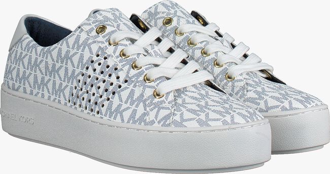 Witte MICHAEL KORS Sneakers POPPY LACE UP SS17 - large