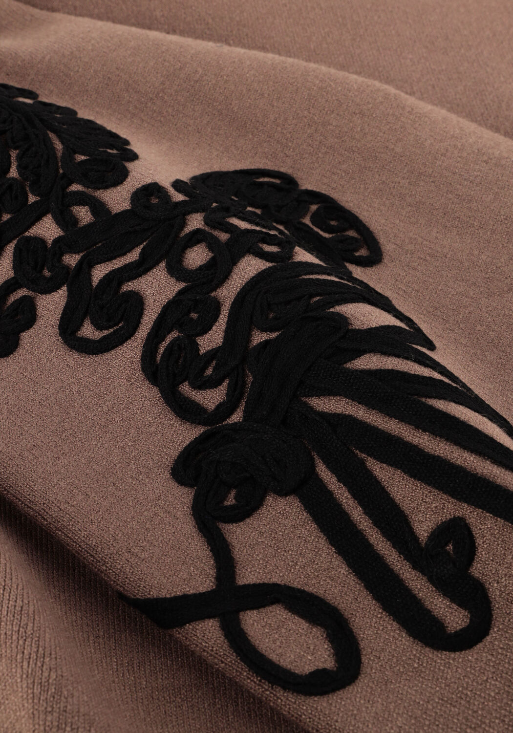 OBJECT Pull OBJJOANA L/S KNIT PULLOVER en marron - large