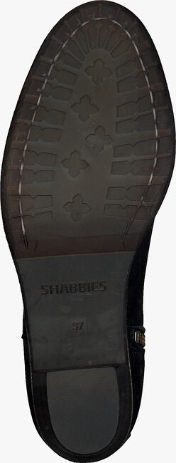 Zwarte SHABBIES Enkellaarsjes 182020093 - large