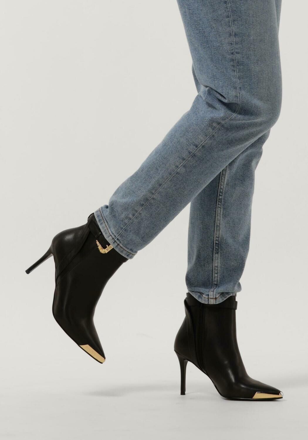 Zwarte VERSACE JEANS Enkellaarsjes SCARLETT DIS - large