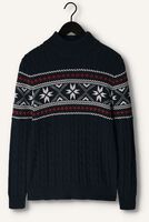 SELECTED MEN Col roulé SLHFLAKE LS KNIT CABLE HIGH NE en bleu SELECTED MEN Col roulé SLHFLAKE LS KNIT CABLE HIGH NE en bleu - medium