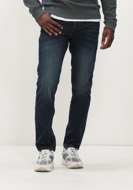 Donkerblauwe CAST IRON Straight leg jeans VALVER REGULAR - large