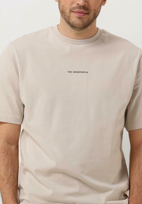THE GOODPEOPLE T-shirt TPHOTO en beige - large