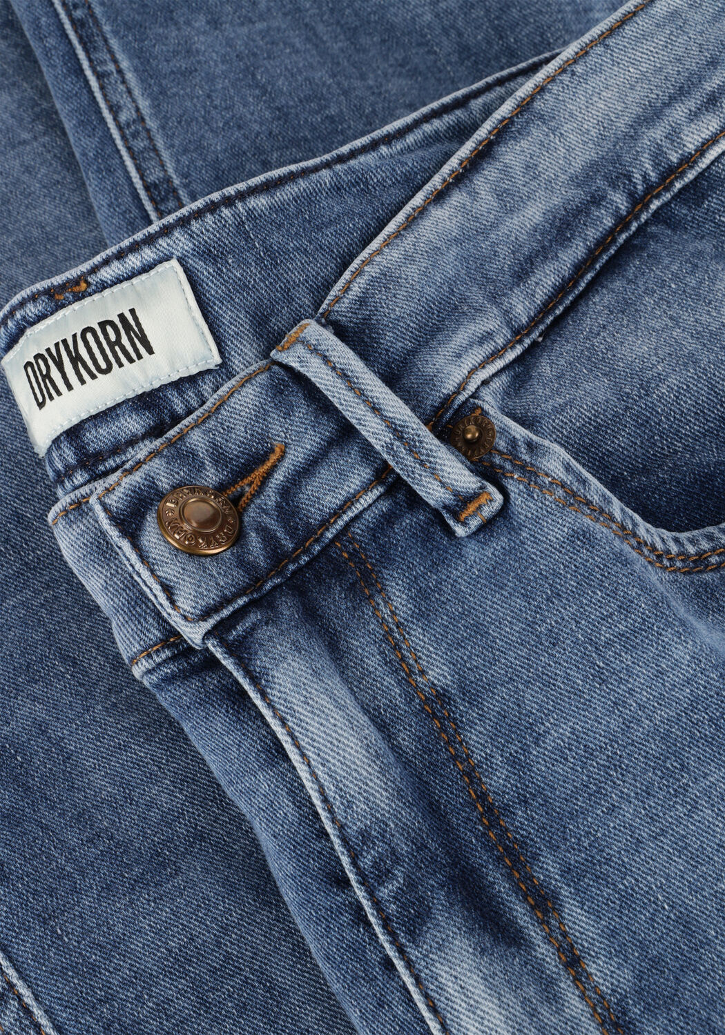 DRYKORN Mom jeans FLOWN en bleu - large