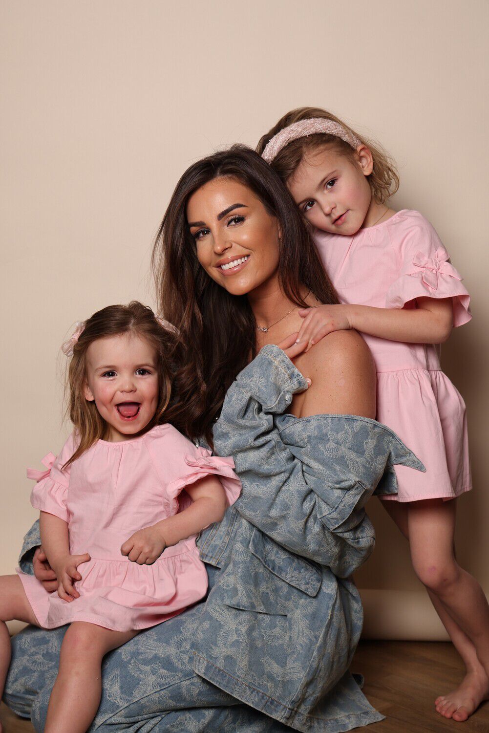 Roze Fall & Scott Haaraccessoires FLEUR SET - large