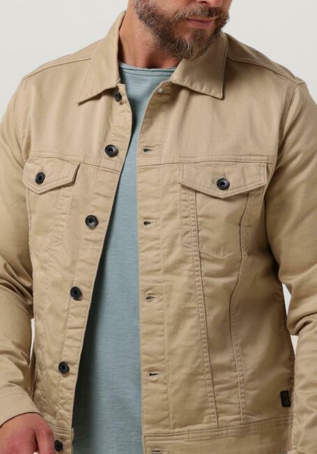 DSTREZZED Jack JEANS JACKET TWILL KNIT Sable - large