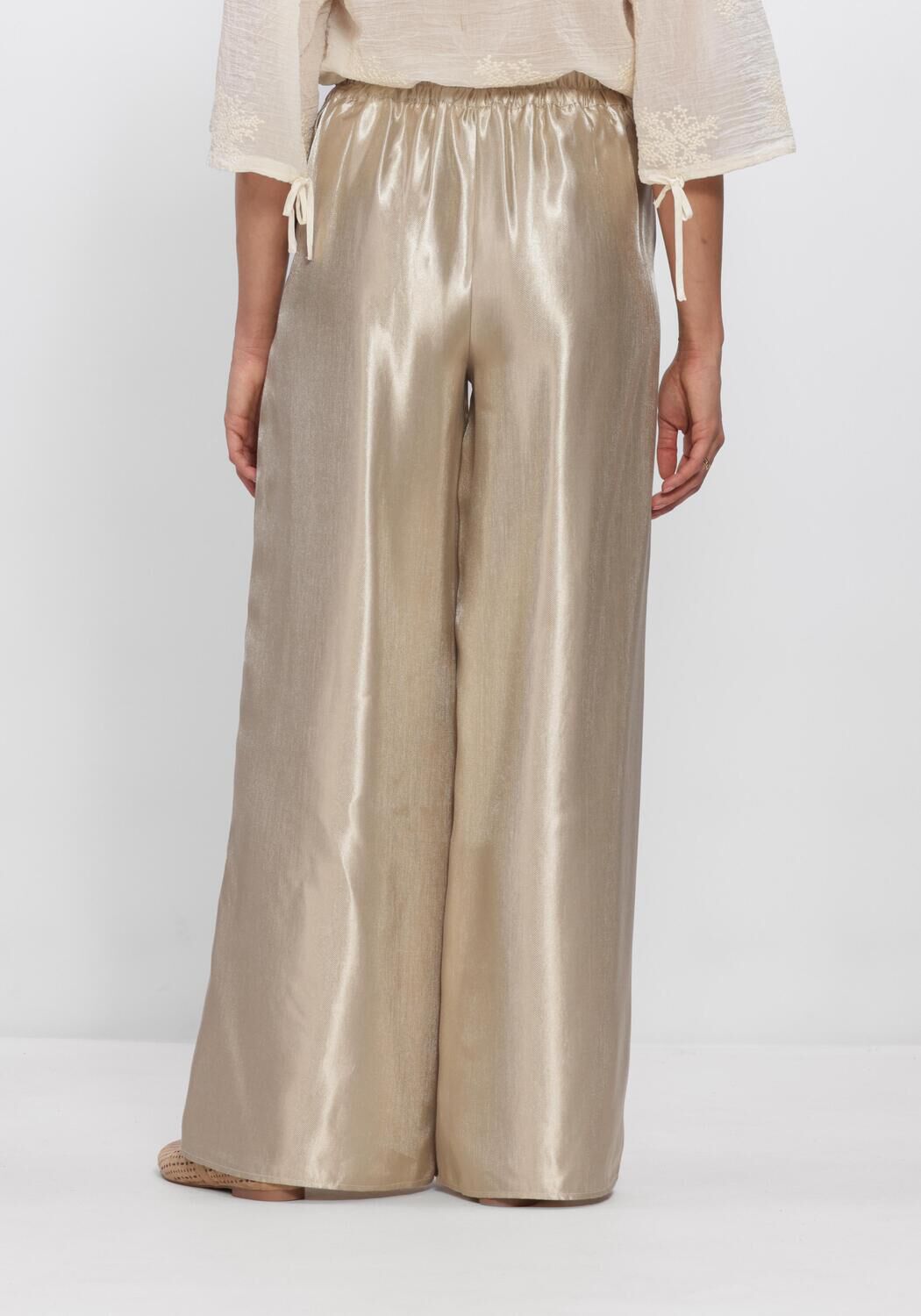 FREEBIRD WV-SHINY-TWILL-VIS-26-1 Pantalons en or - large