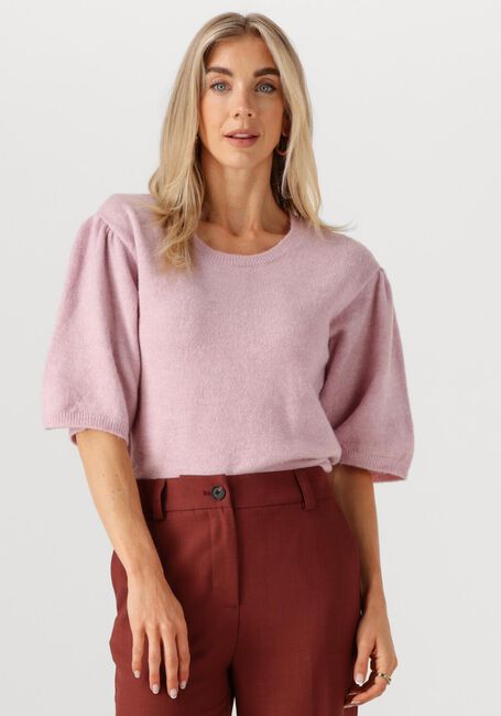 MODSTRÖM Haut PETRONELLAMD SS O-NECK en rose - large
