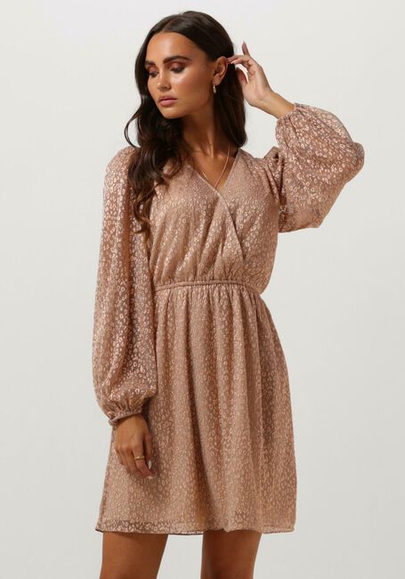 SCOTCH & SODA Mini robe BALLOON SLEEVE MINI DRESS La pêche - large