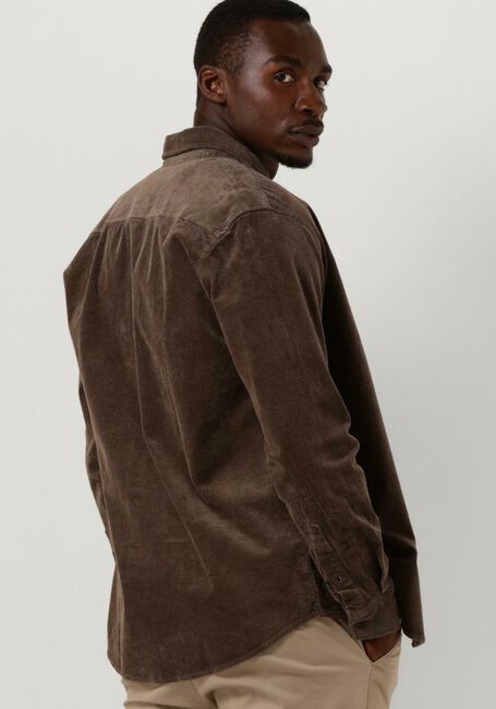 ANERKJENDT Surchemise AKLEIF CORDUROY SHIRT en marron - large