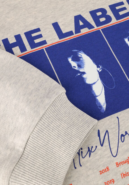 Grijze ALIX THE LABEL Truien/vesten LADIES KNITTED CROPPED WORLD TOUR SWEATER Grijze ALIX THE LABEL Truien/vesten LADIES KNITTED CROPPED WORLD TOUR SWEATER - large