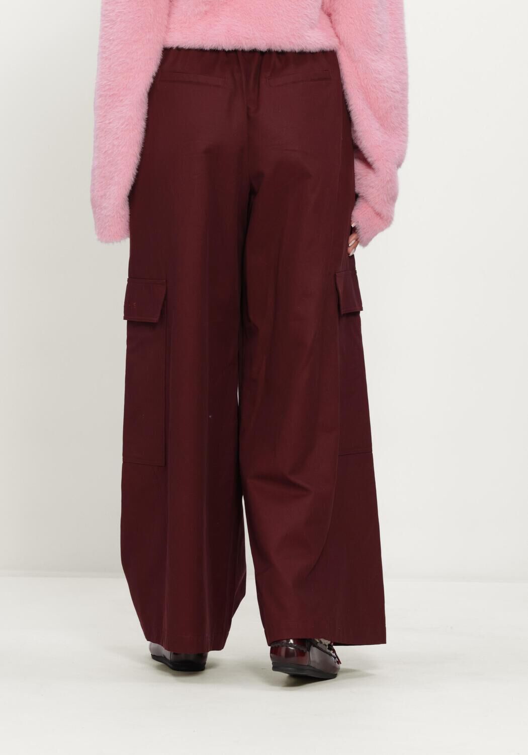 HARPER & YVE Pantalon cargo LENNE-PA Bordeaux - large