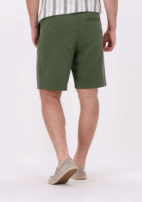 SELECTED HOMME Pantalon courte SLHCOMFORT-NEWTON LINEN en vert - large