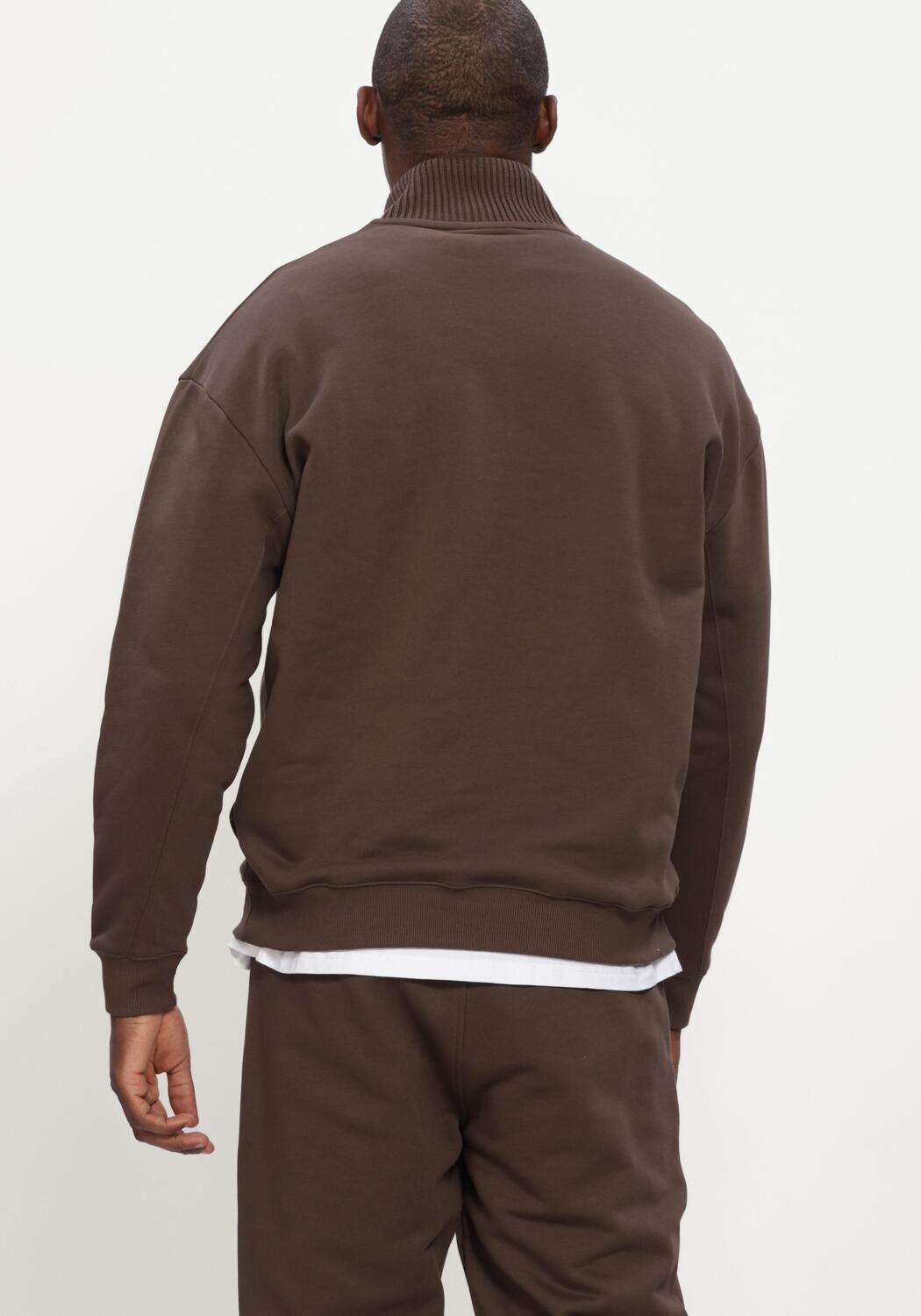 Bruine GENTI Sweater HALF ZIP SWEAT - large