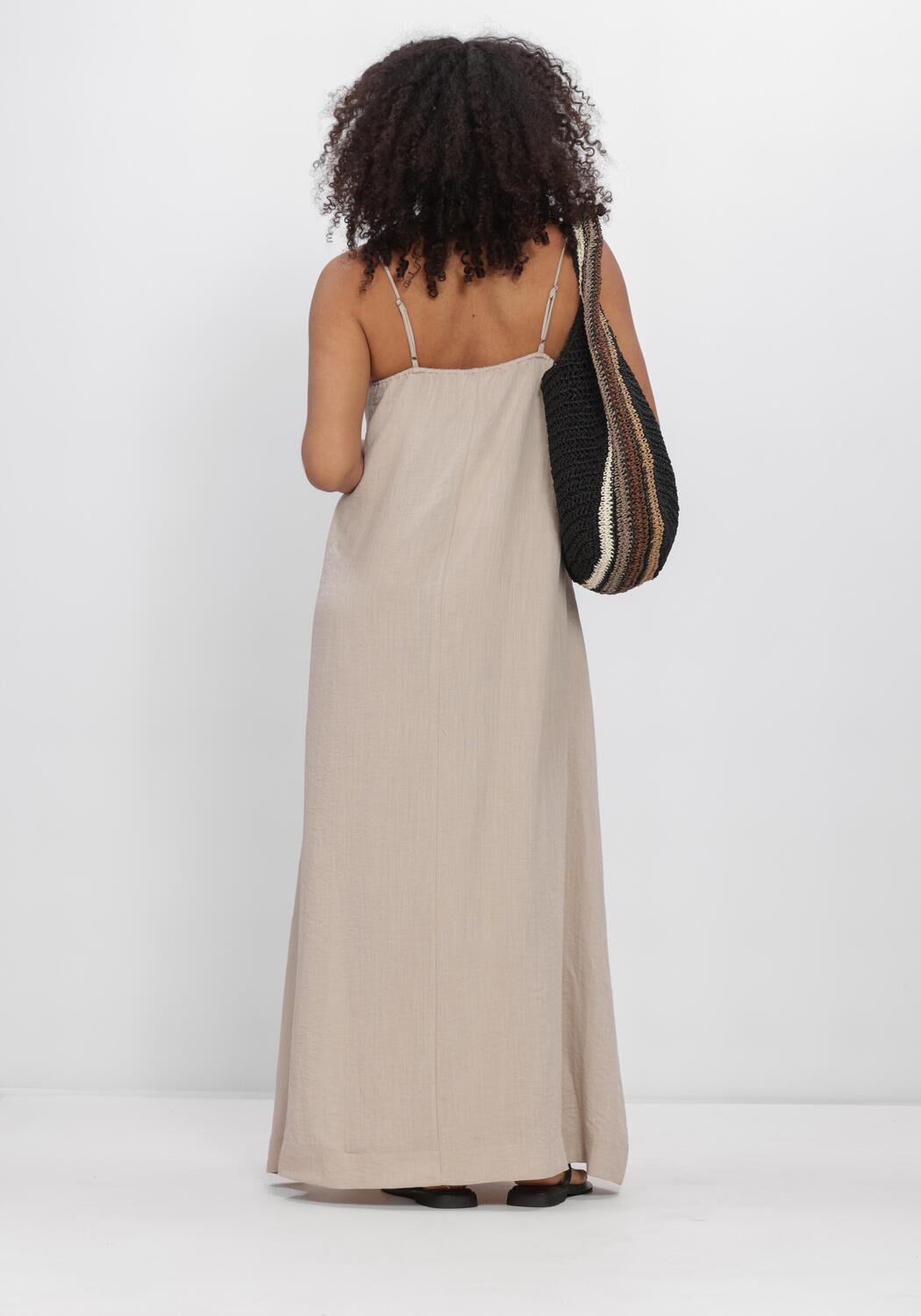 CO'COUTURE Robe maxi EVACC STRAP DRESS en beige - large