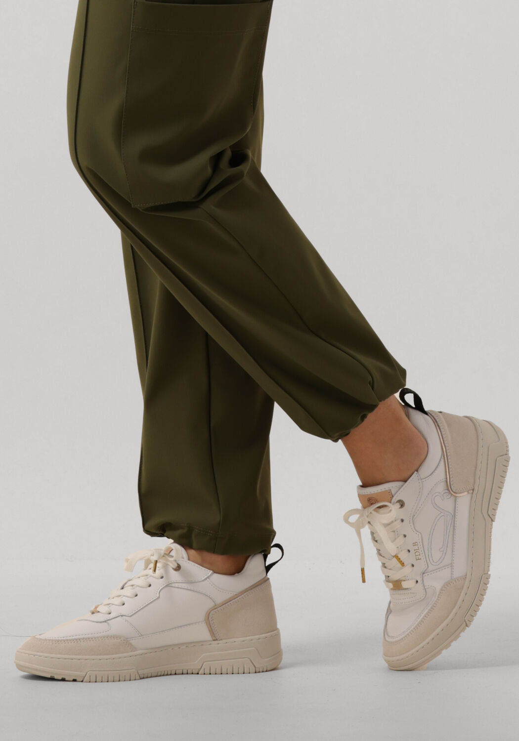 Witte FRED DE LA BRETONIERE Sneakers YARA LEO - large