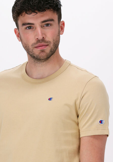 CHAMPION T-shirt CREWNECK T-SHIRT 216545 en jaune - large
