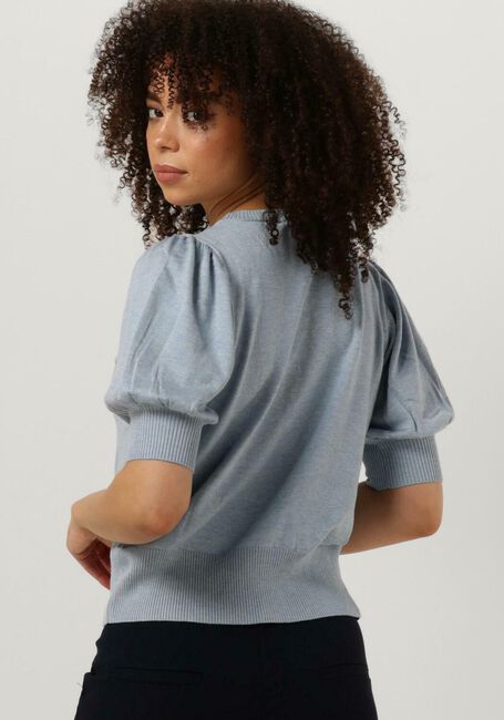Lichtblauwe MINUS Top LIVA KNIT TEE - large
