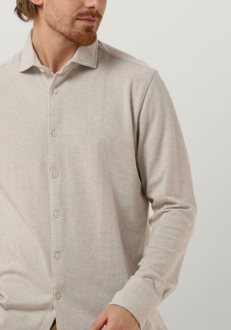 DSTREZZED Chemise décontracté KIRK SHIRT MELANGE PIQUE en blanc - large