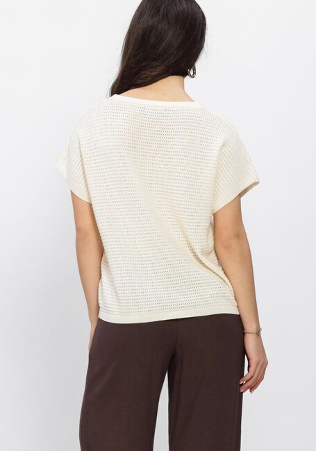 YDENCE Haut KNITTED TOP ELIN Blanc - large