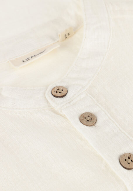 Witte LIL' ATELIER Hemden NMMHUGO SS LOOSE SHIRT LIL - large