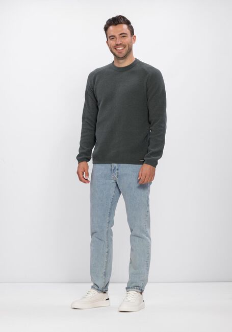 Donkergrijze DSTREZZED Trui DS_NEILL BIG CHENILLE - large