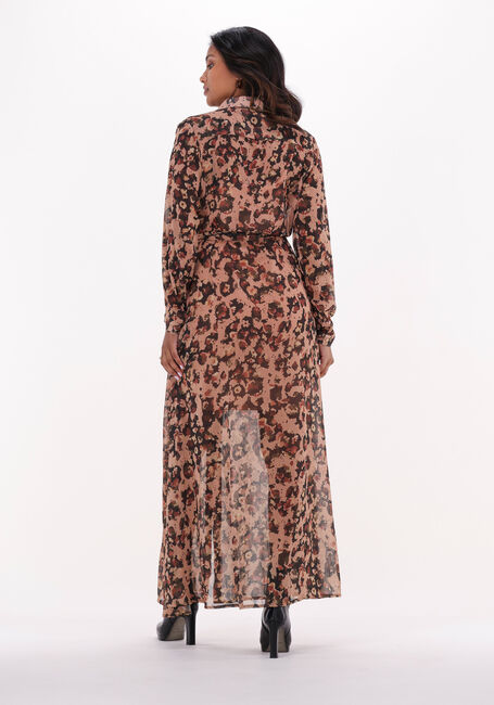 Bruine EST'SEVEN Maxi jurk EST’MAXIDRESS ARMYCHIC - large