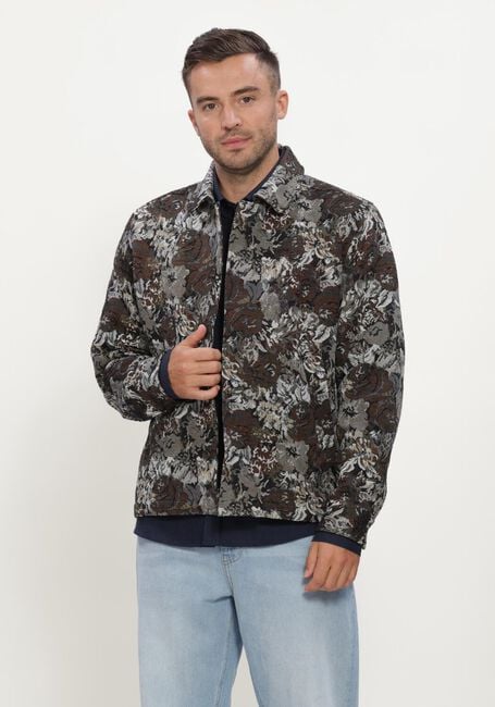 LES DEUX Surchemise ROSE JACQUARD OVERSHIRT en beige - large