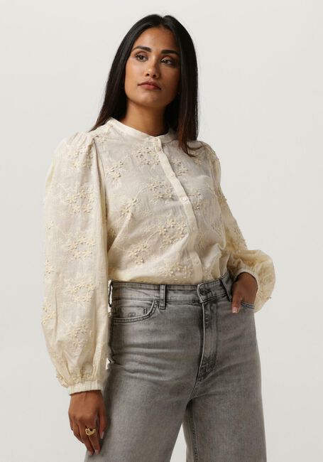 SUMMUM BLOUSE SMALL FLOWER 3D Blouses Blanc - large