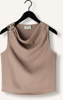 Taupe NEO NOIR Top SCOTTA DULL SATEEN TOP Taupe NEO NOIR Top SCOTTA DULL SATEEN TOP - medium