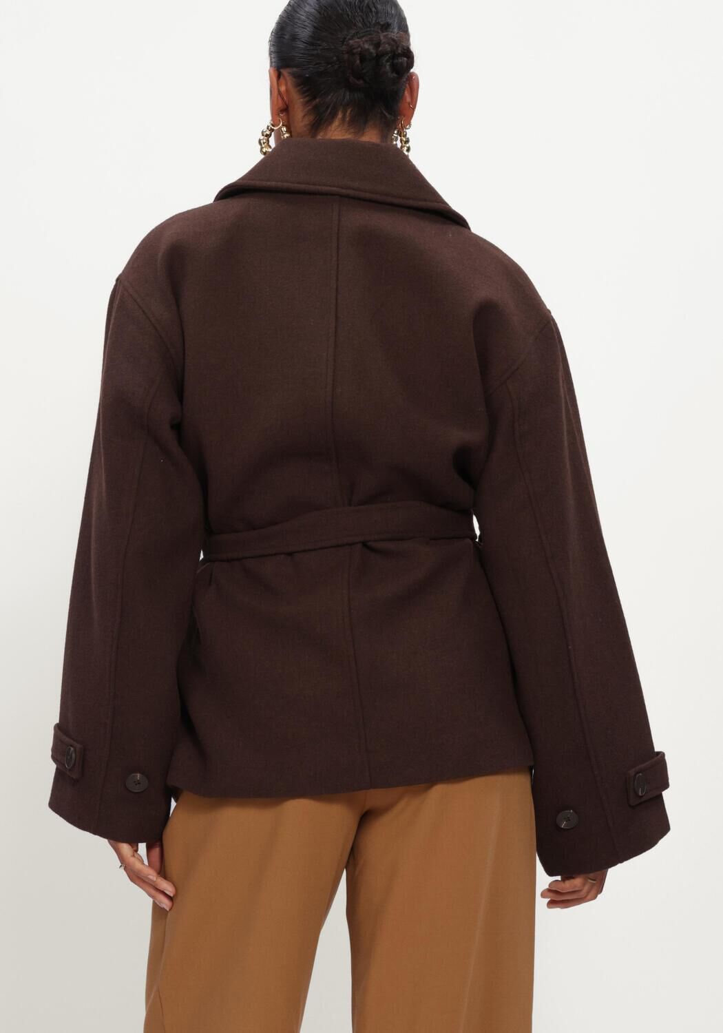 Bruine MSCH COPENHAGEN Jack MSCHAMARANDA JACKET - large