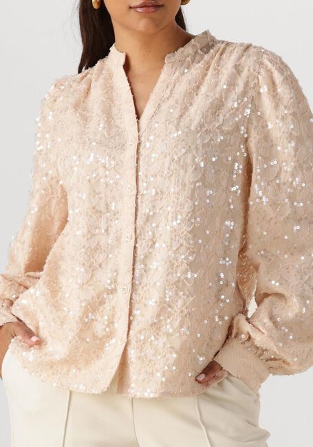 NUKUS LIZZY BLOUSE Blouses en beige - large
