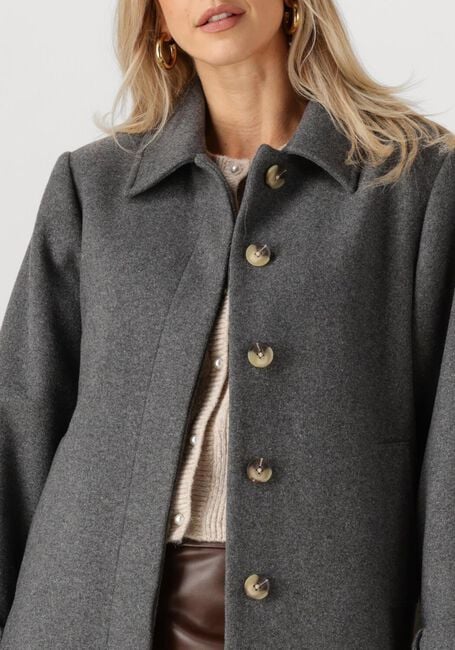 Grijze MODSTRÖM Mantel OFIAMD JACKET - large