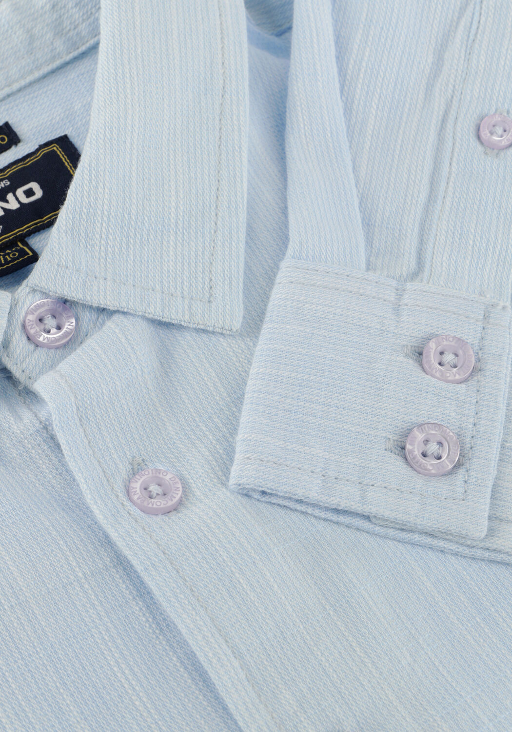 Lichtblauwe VINGINO Klassieke hemden LUCIO - large