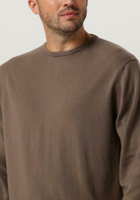 PROFUOMO Pull PULLOVER CREW NECK en marron - large